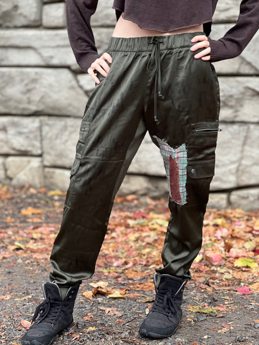 Pine Patched Pants