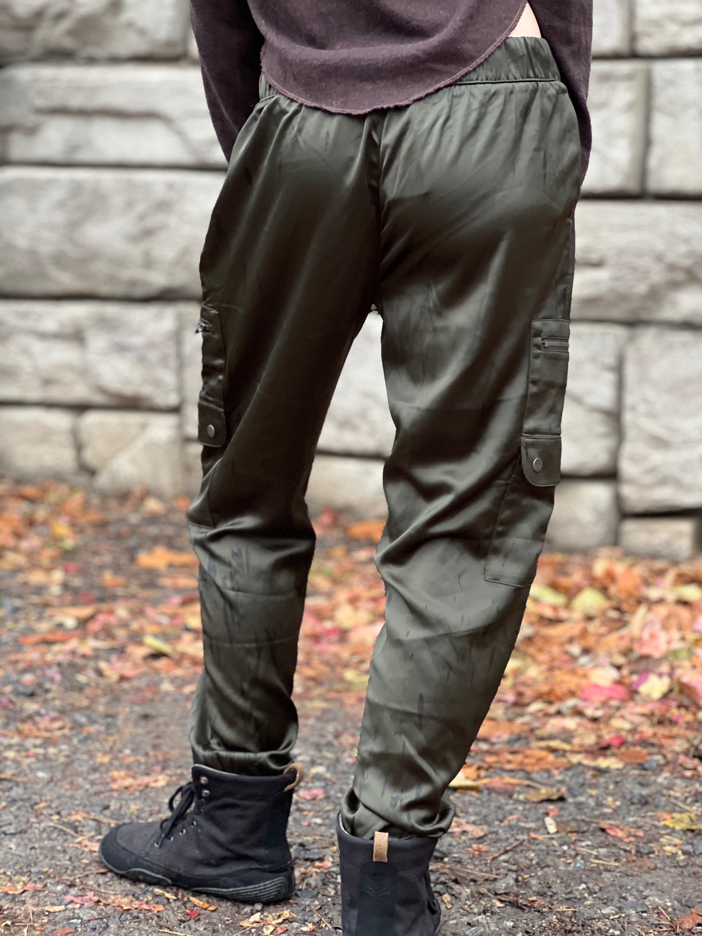 Pine Patched Pants