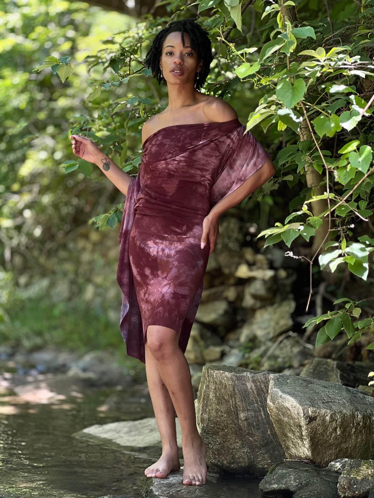 MoonBerry Dyed Athena Dress (XS - SM)