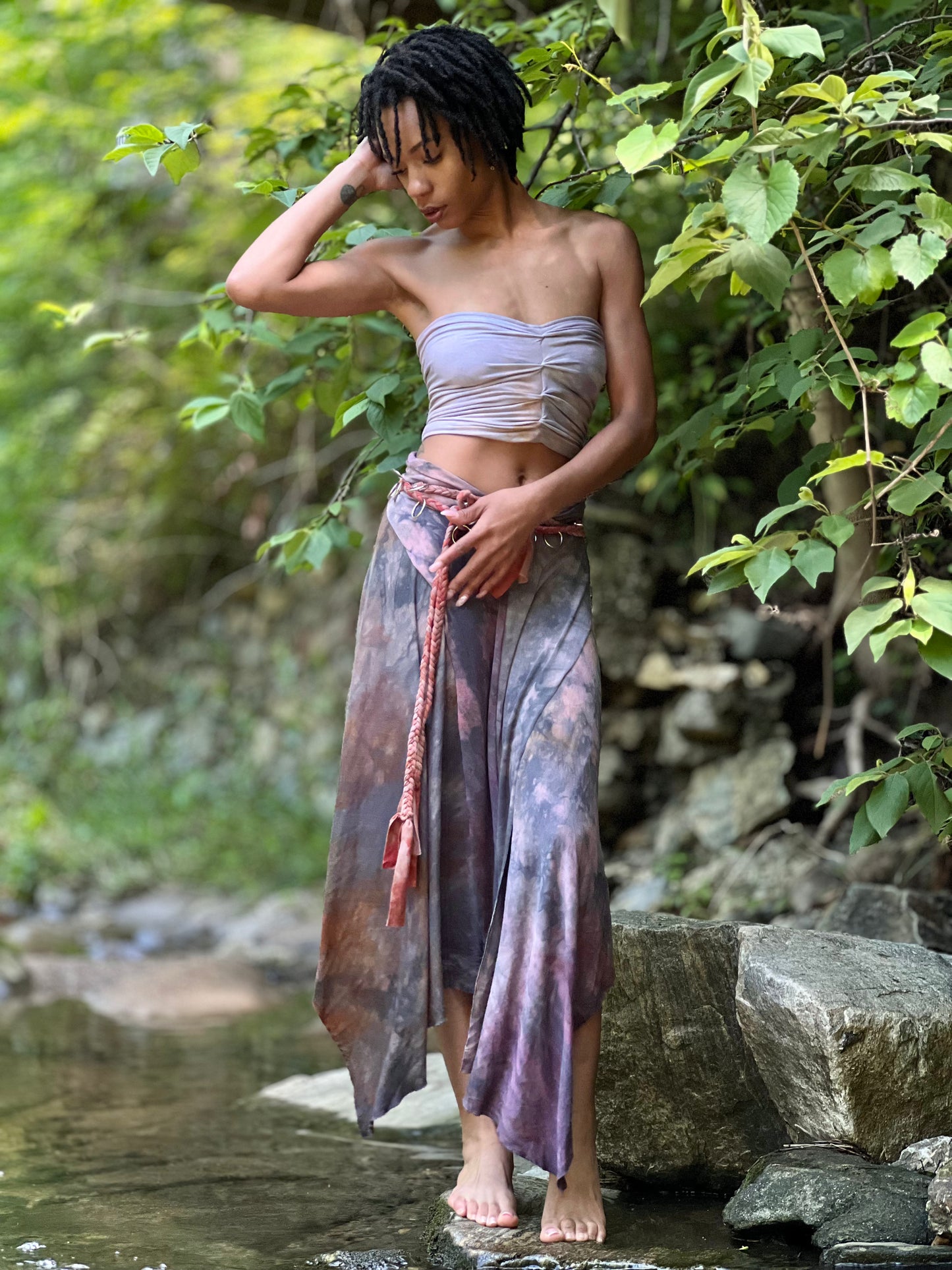 Dusty Jasper Circlet Athena Skirt