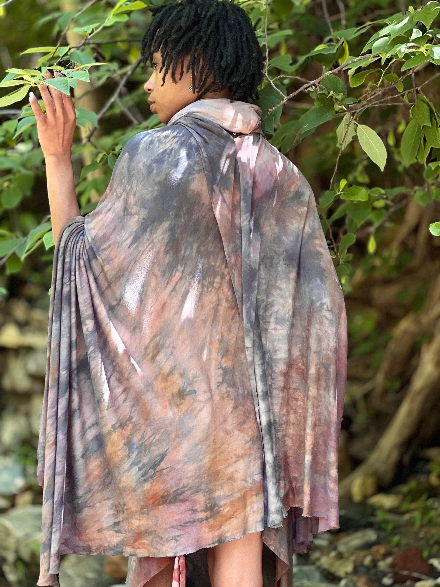 Dusty Jasper Bamboo Cape