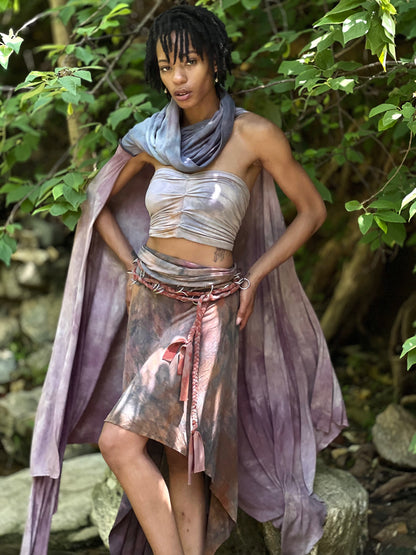 Athena Wrap Dress / Cape