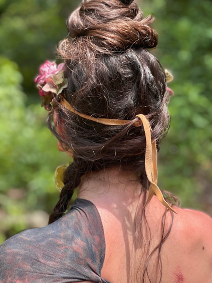 Mossberry Floral Faerie Headband