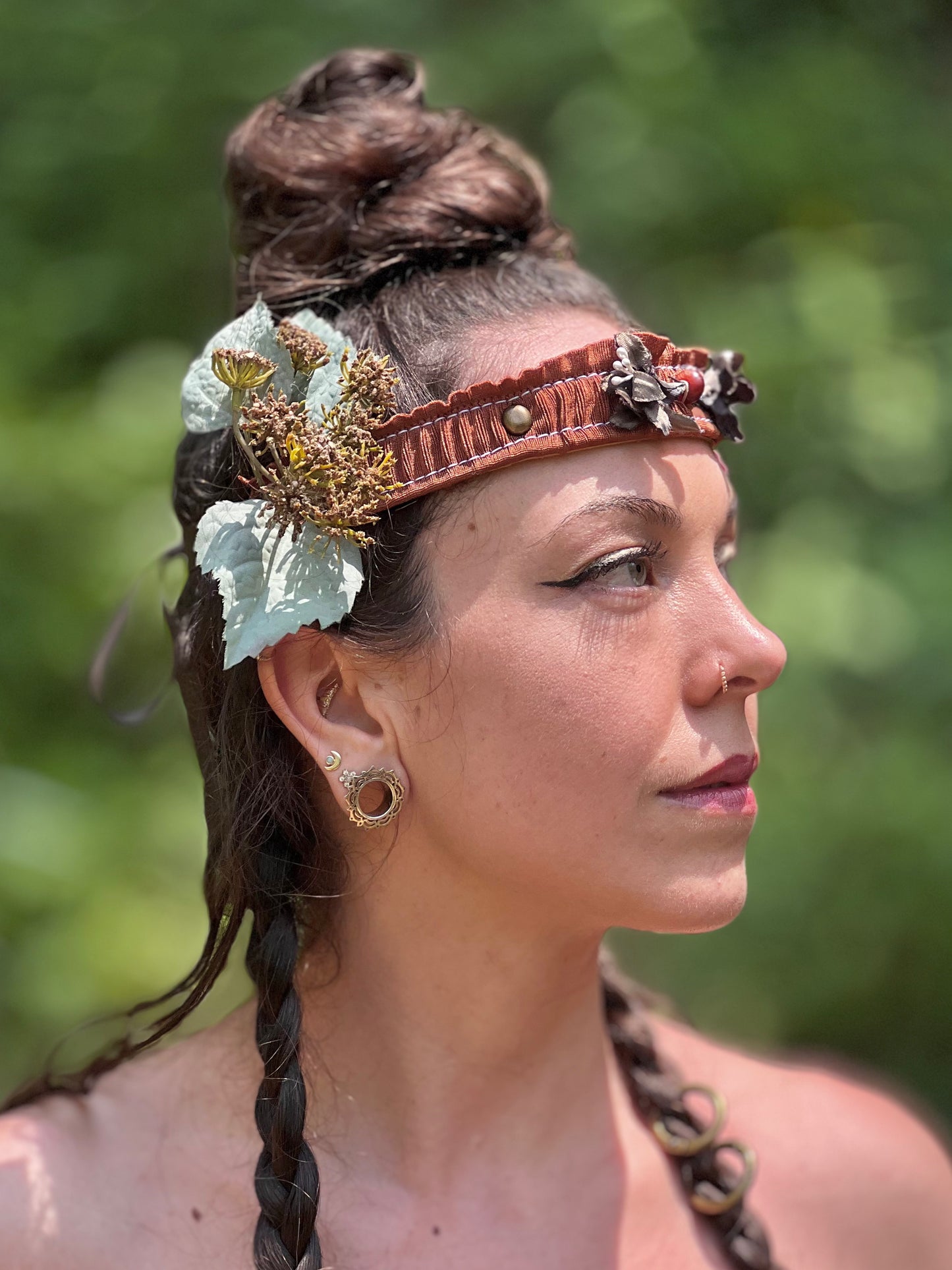 Thistlewyn Floral Faerie Headband