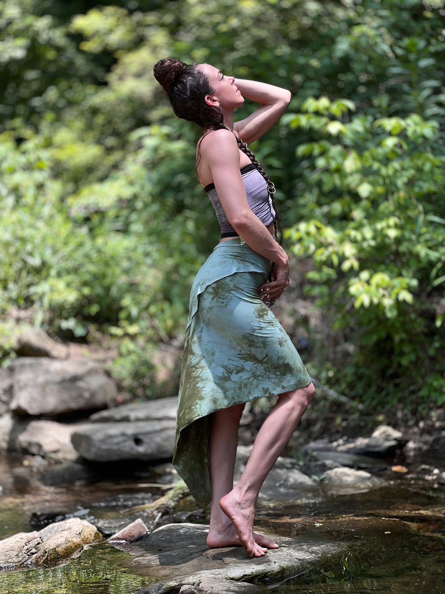 Seaweed Midi Athena Skirt (SM - MED)