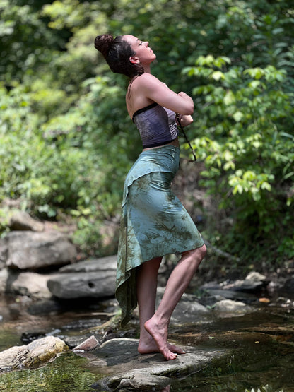 Seaweed Midi Athena Skirt (SM - MED)