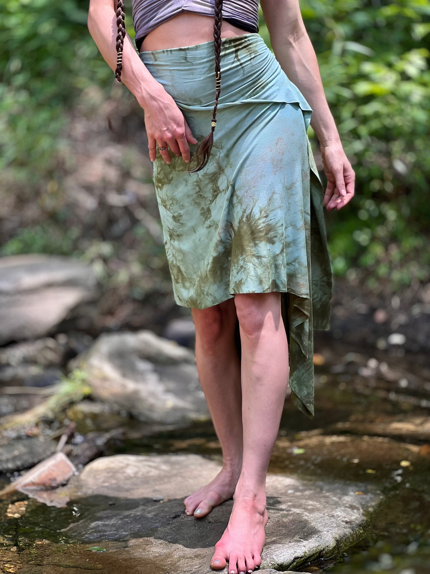 Seaweed Midi Athena Skirt (SM - MED)