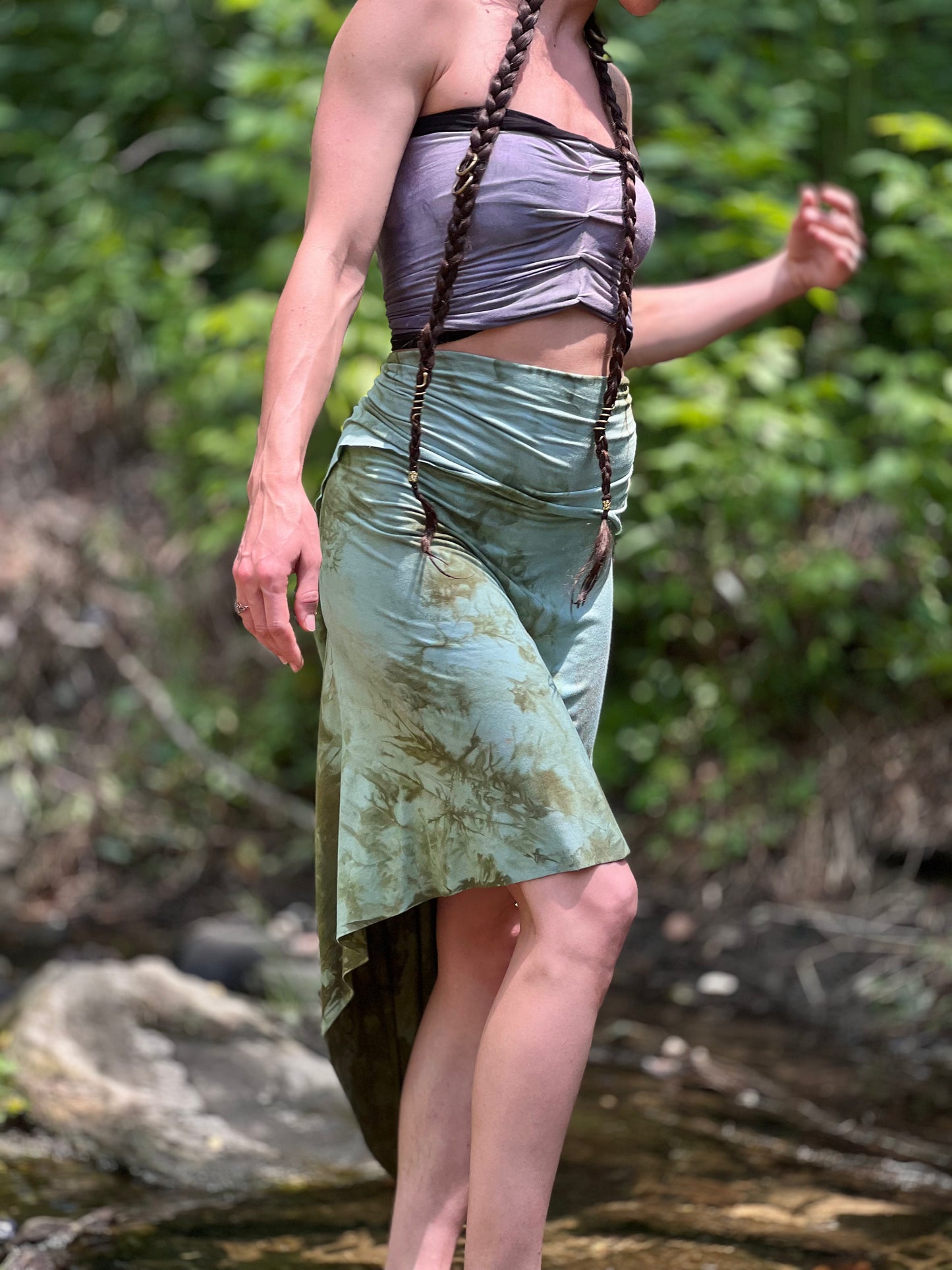 Seaweed Midi Athena Skirt (SM - MED)