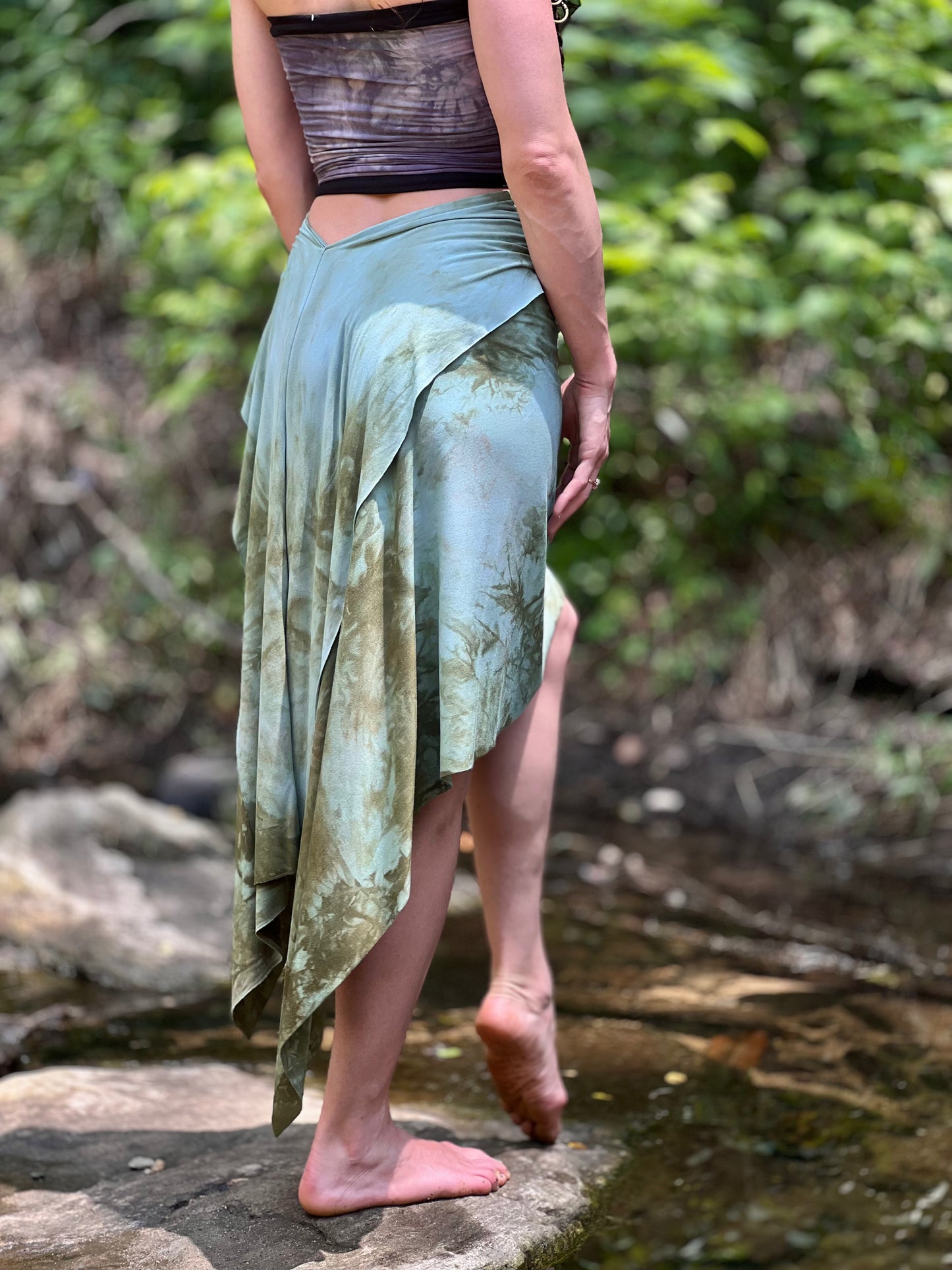 Seaweed Midi Athena Skirt (SM - MED)
