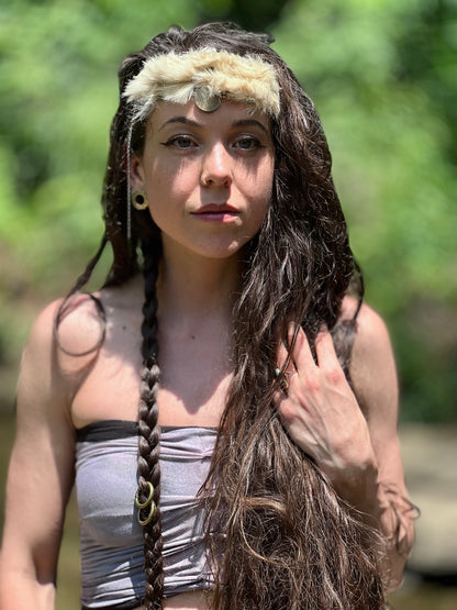 Fur-Fae Leather & Fur Headband