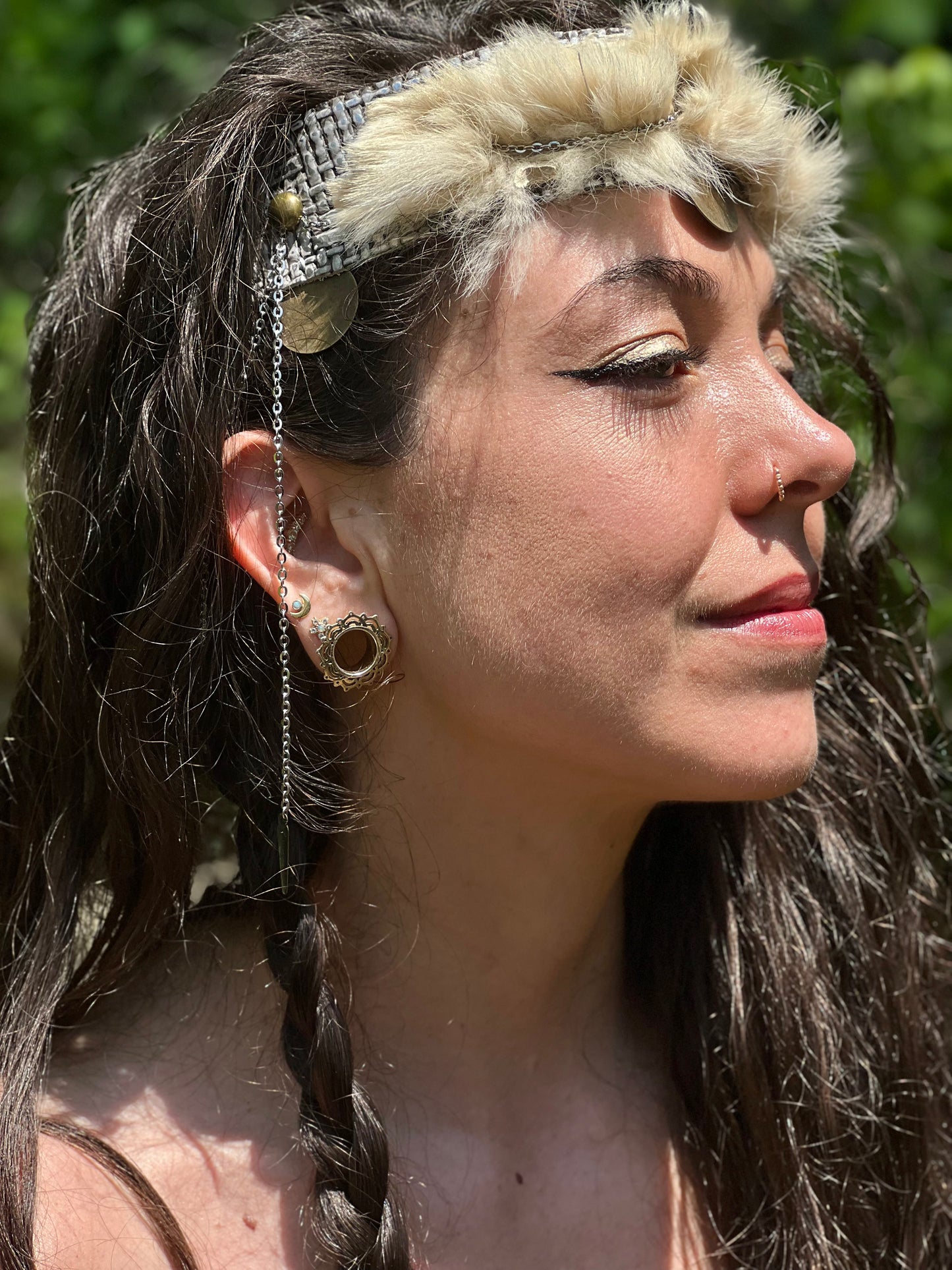 Fur-Fae Leather & Fur Headband