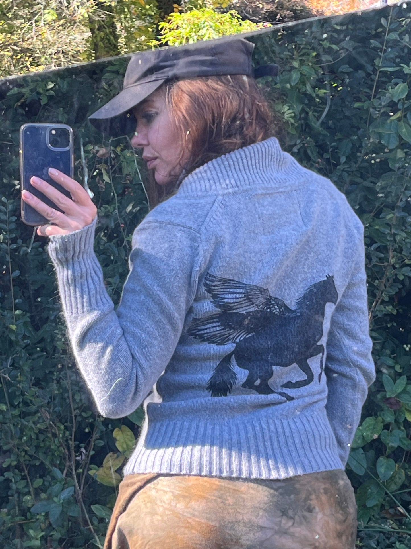 Light Grey Pegasus Sweater