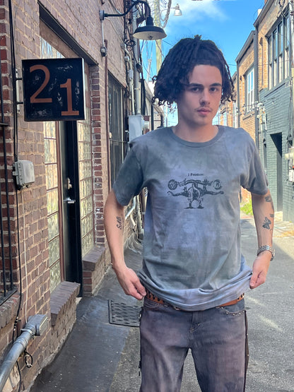 LO - 'I Promise' Ocean Mist 100% Cotton T-shirt (Large)