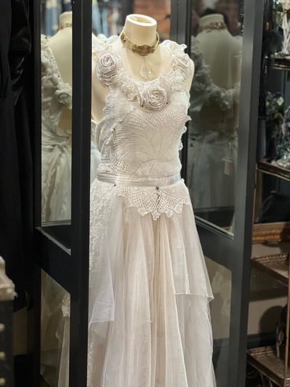 Fairy of Rose and Lace Ritual Gown