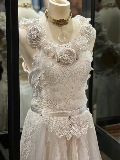 Fairy of Rose and Lace Ritual Gown