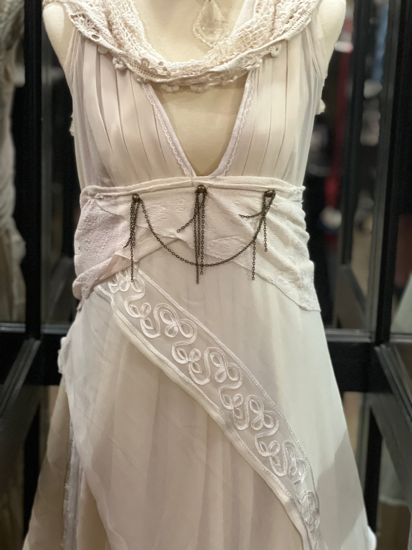 Lace Folk Ritual Gown