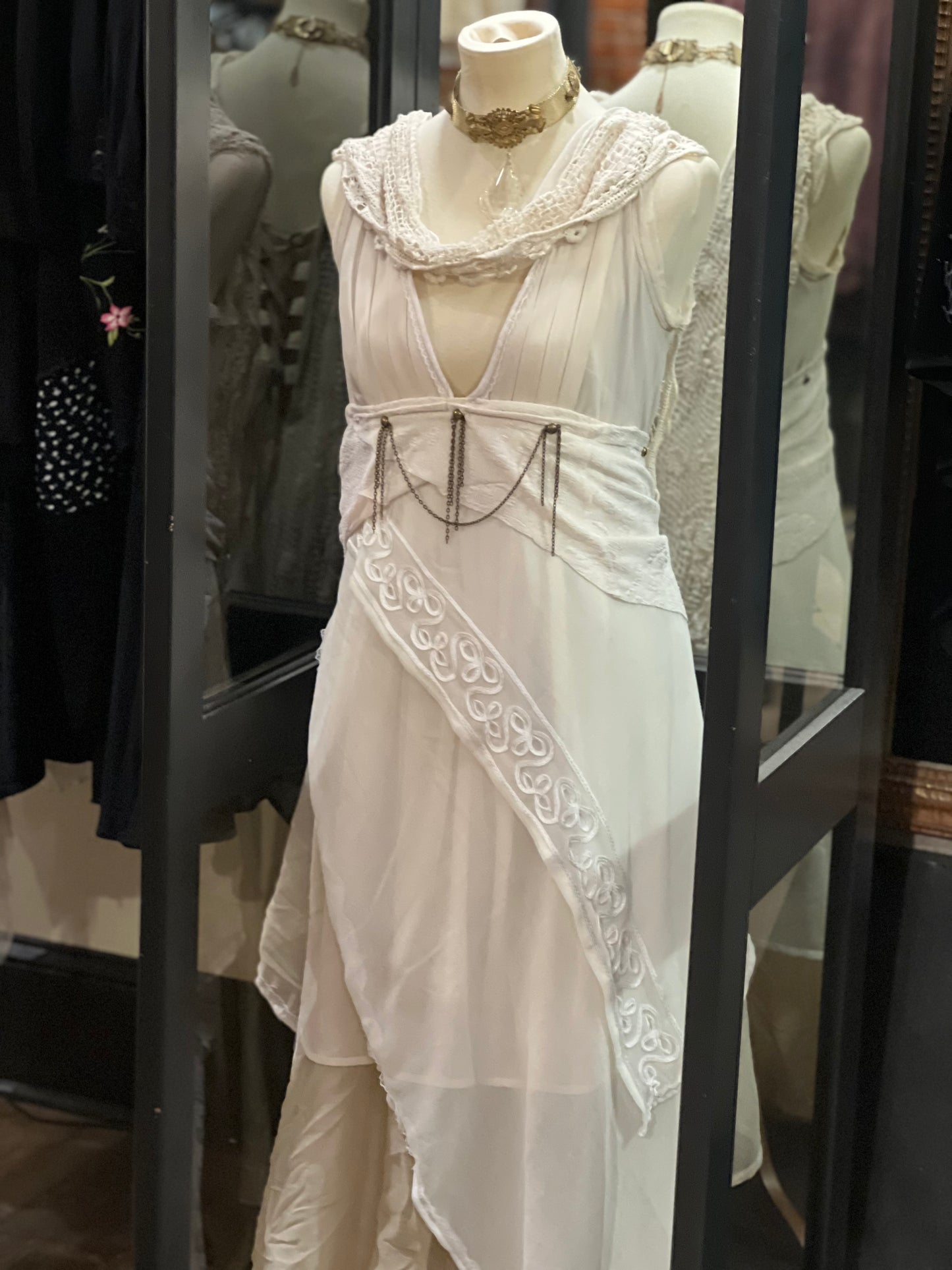 Lace Folk Ritual Gown