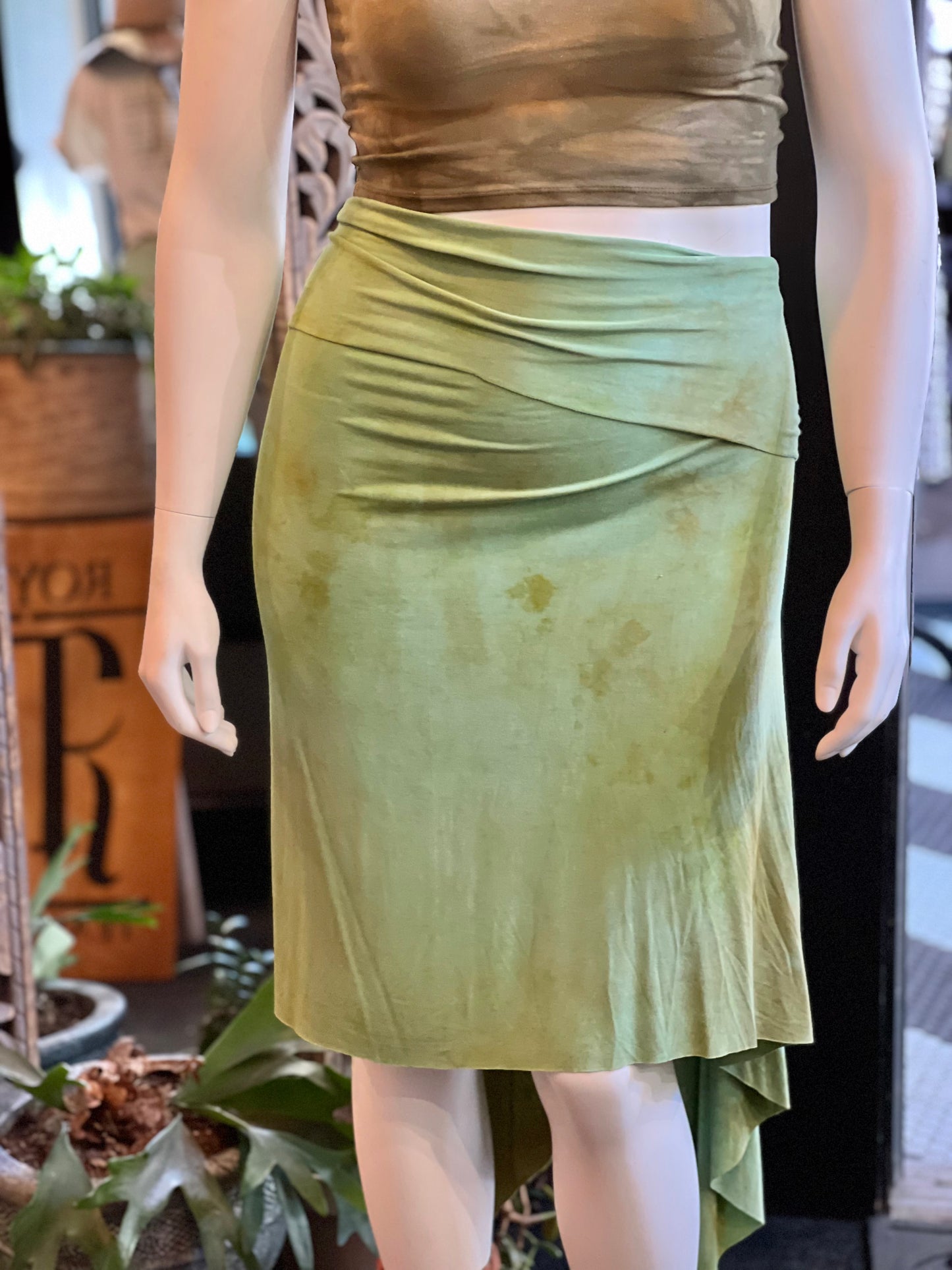 Patina Green Minxi Athena Skirt (Med-Lrg)