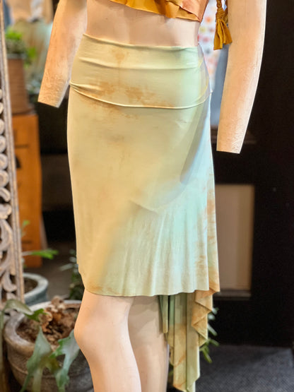 Turqouise Patina Midi Athena Skirt (SM - Med)