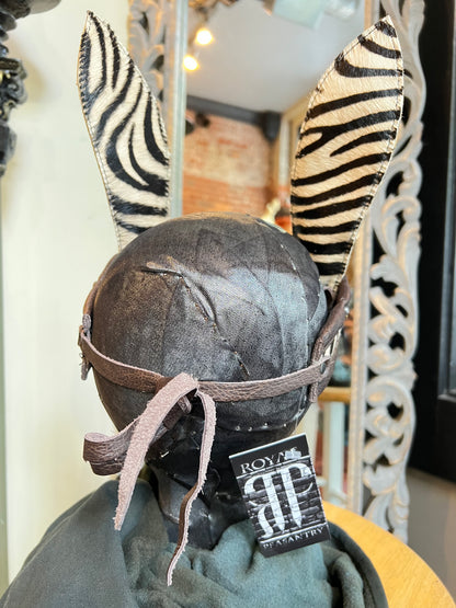 Tan Zebra Headband
