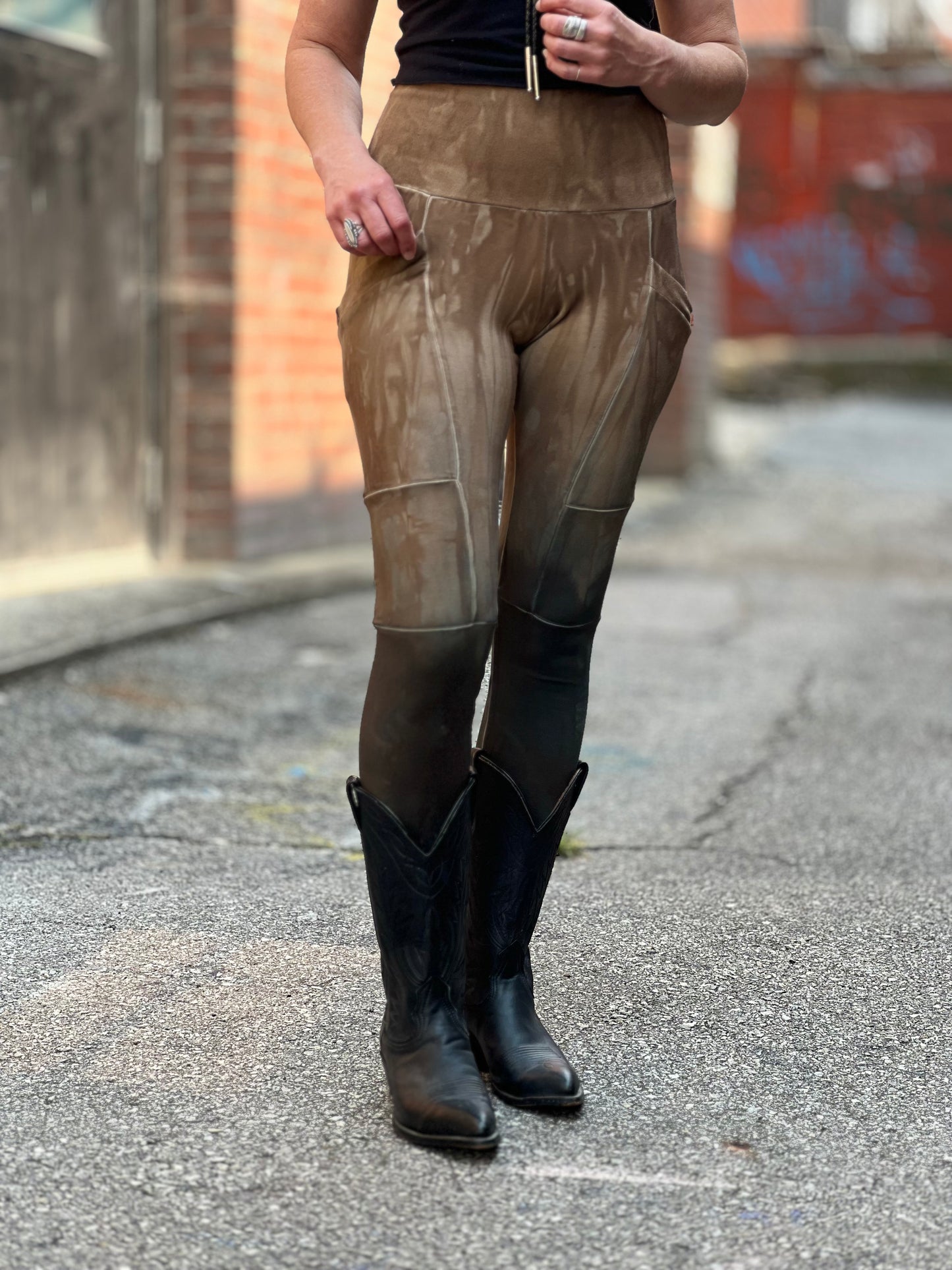 Desert Sea Crossfox Leggings (Summerweight)