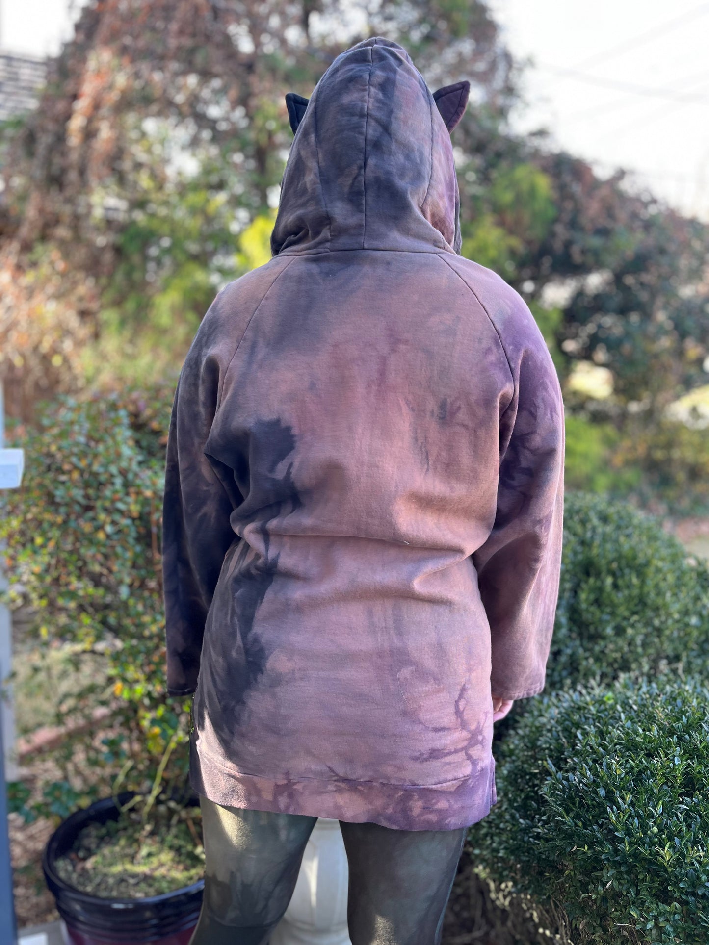 'Skull Baby' 100% Cotton Hoodie w/ Cat Ears