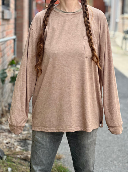 Tan 'Personal Demons' Long Sleeve