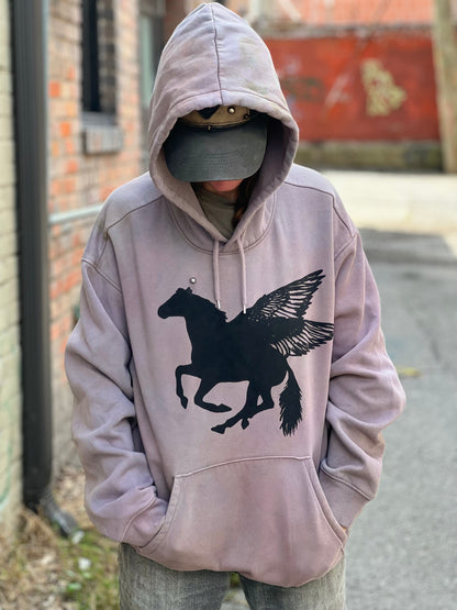 Jawbreaker Mauve 'Pegasus' Hoodie