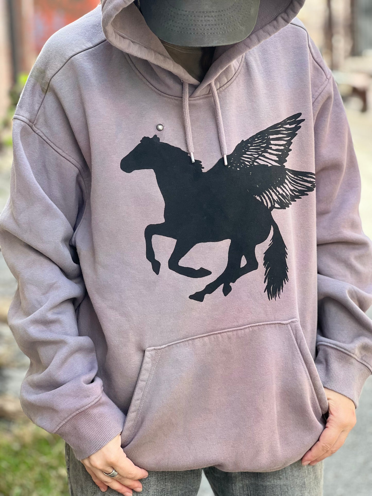 Jawbreaker Mauve 'Pegasus' Hoodie