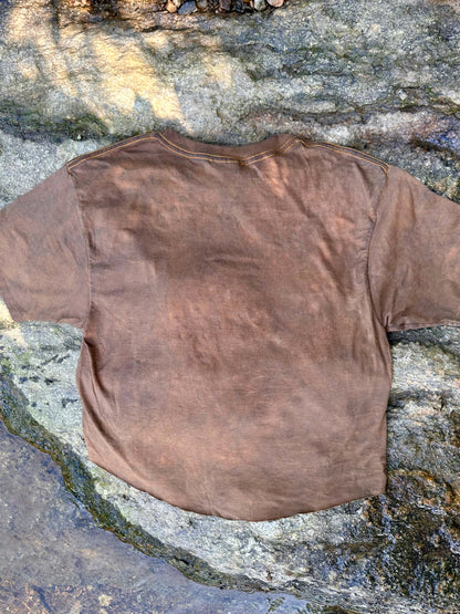 LO - Medium - Dyed Rust Earth 'Sigil' Shirt
