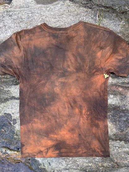 LO - XL - Dyed Old Copper 'Pegasus' 100% Cotton Shirt