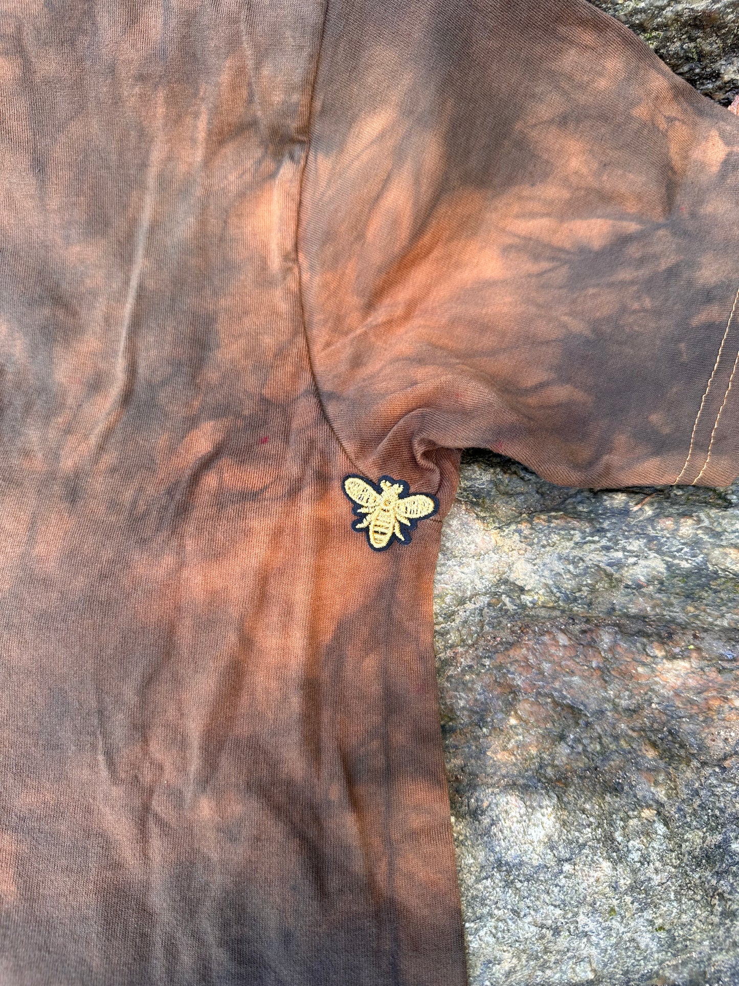 LO - XL - Dyed Old Copper 'Pegasus' 100% Cotton Shirt