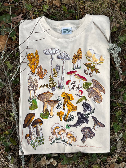 LO - Mushrooms Print Shirt