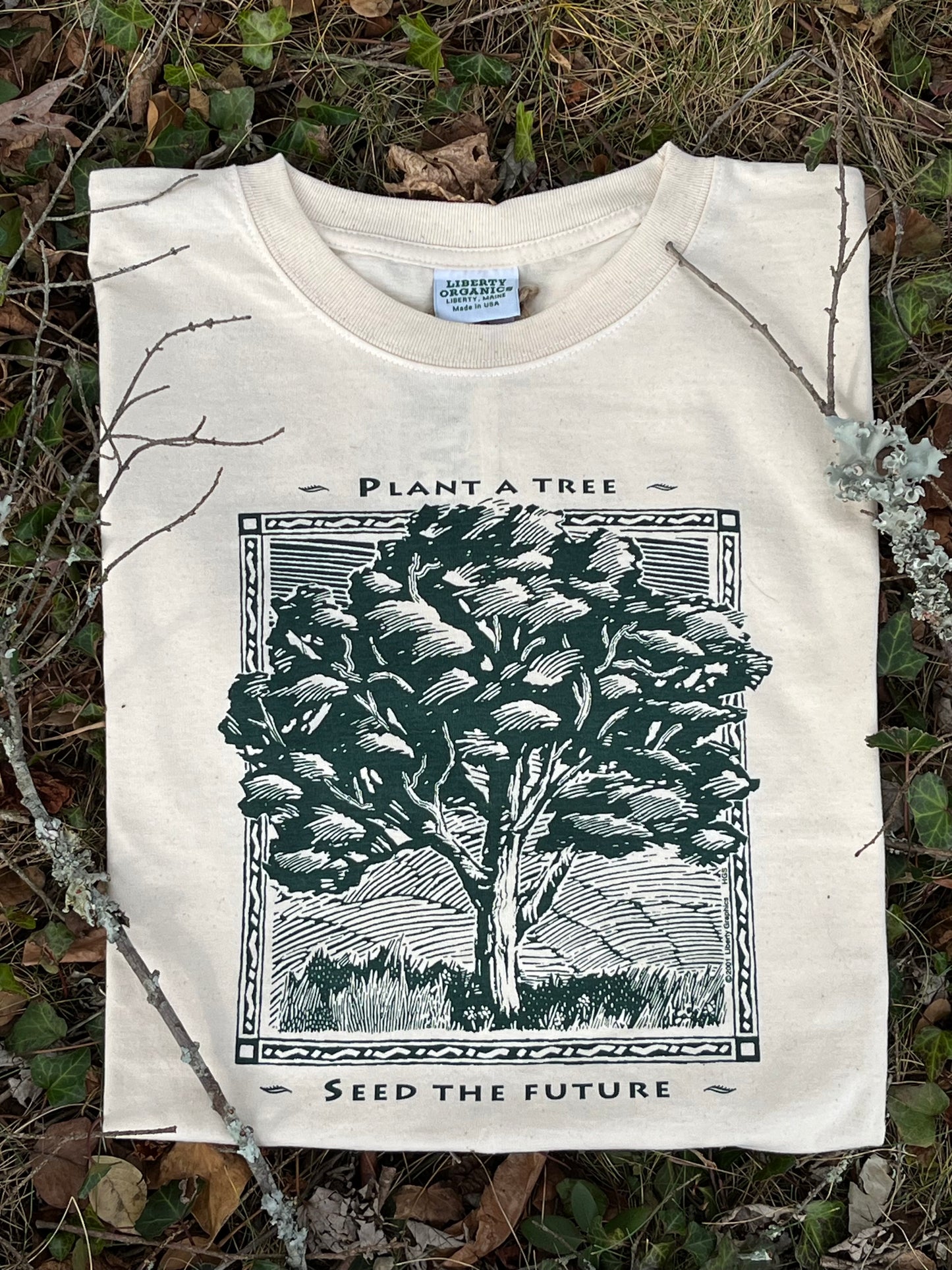 Plant A Tree Print Shirt