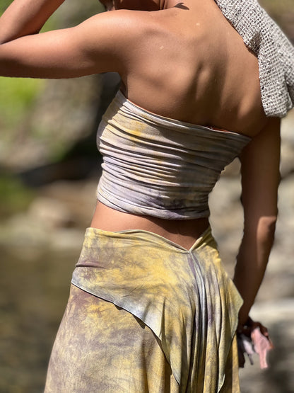 Cloudy Storm Dyed Reversible Bandeau
