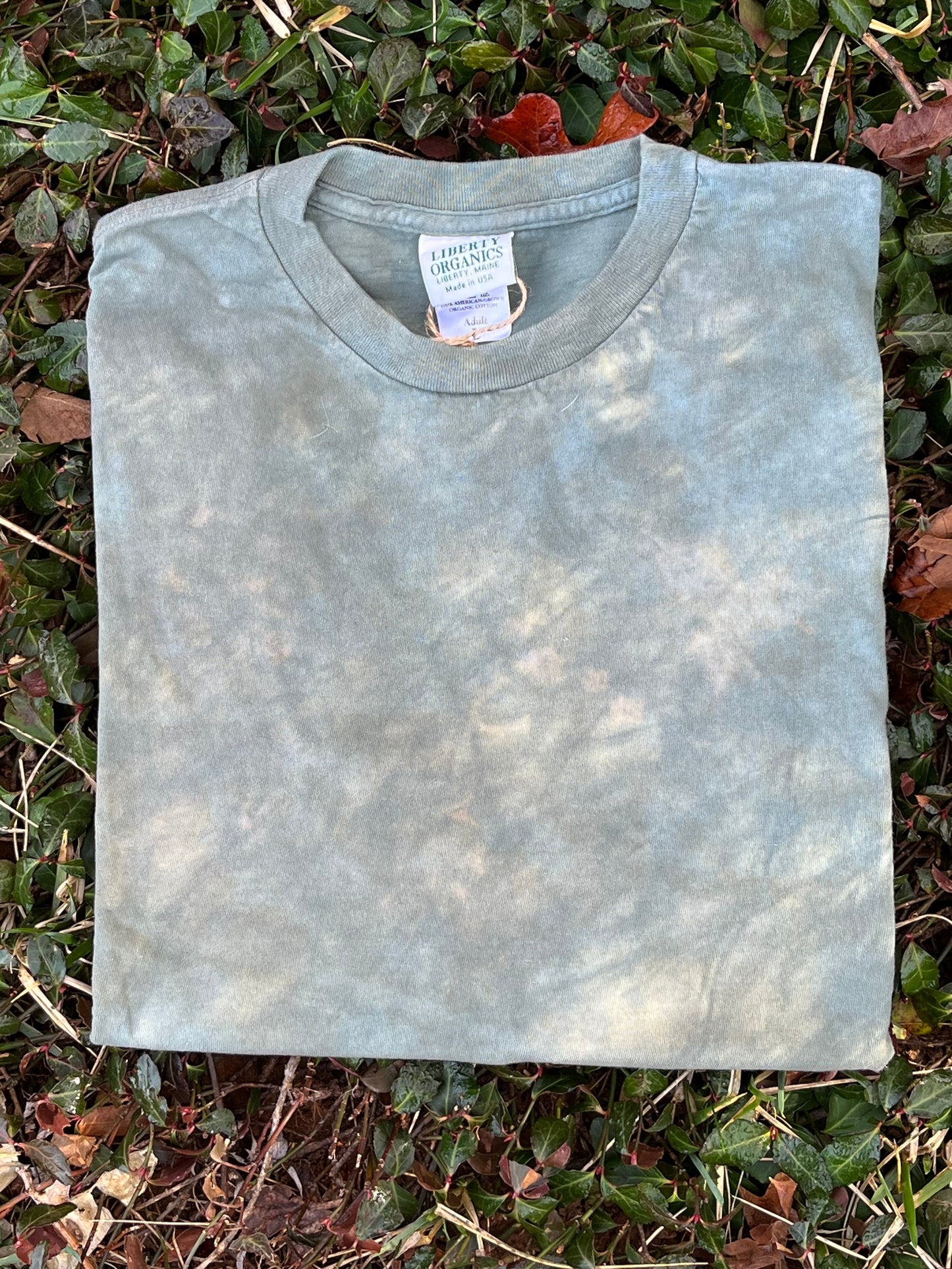 OOAK Dyed Organic Cotton T-shirt 007 XL