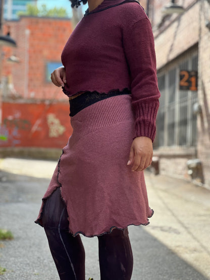 Cinnamon Midi Sweater Skirt