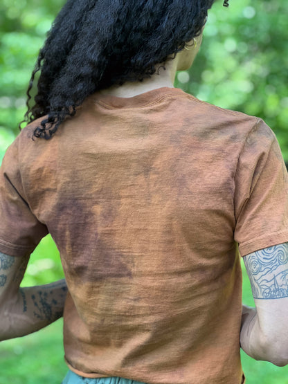 LO - ZW Crop Shirt (Dyed Gold - Saturn)