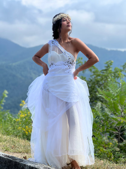 Petals and Dew Ritual Gown
