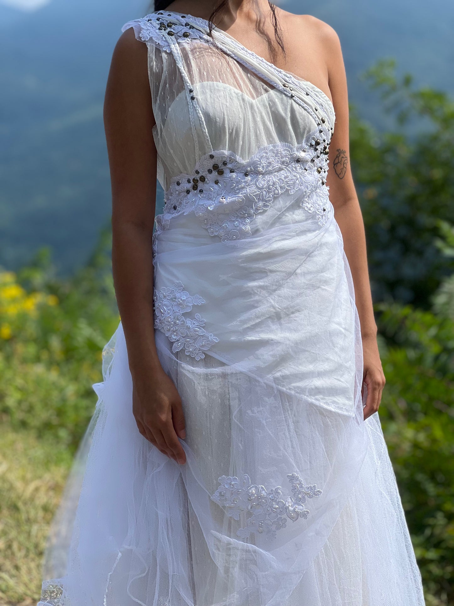 Petals and Dew Ritual Gown