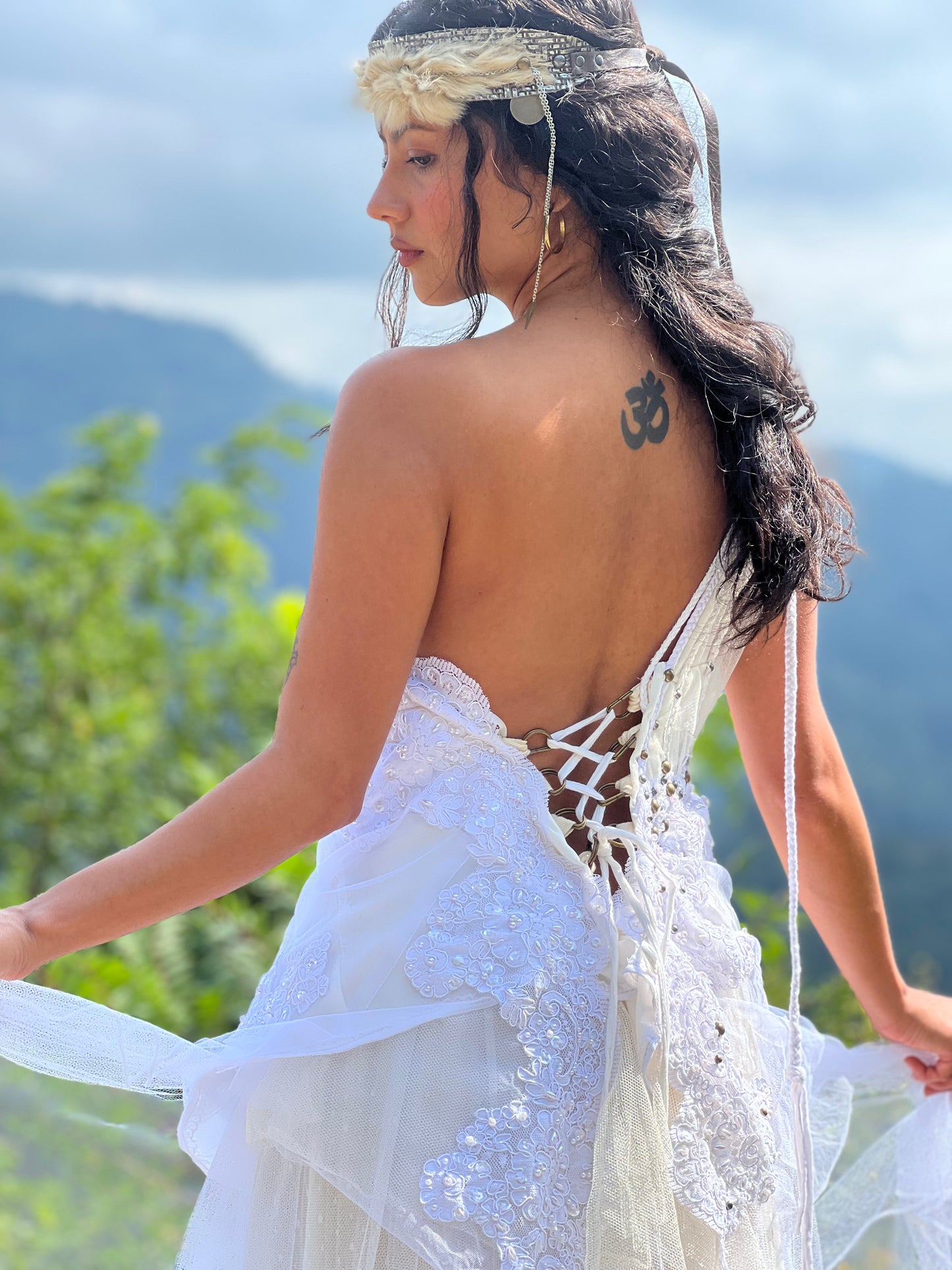 Petals and Dew Ritual Gown