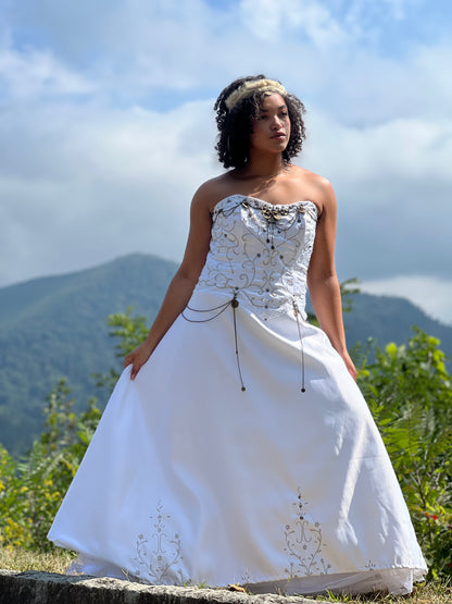 The Chained Moon Ball Gown