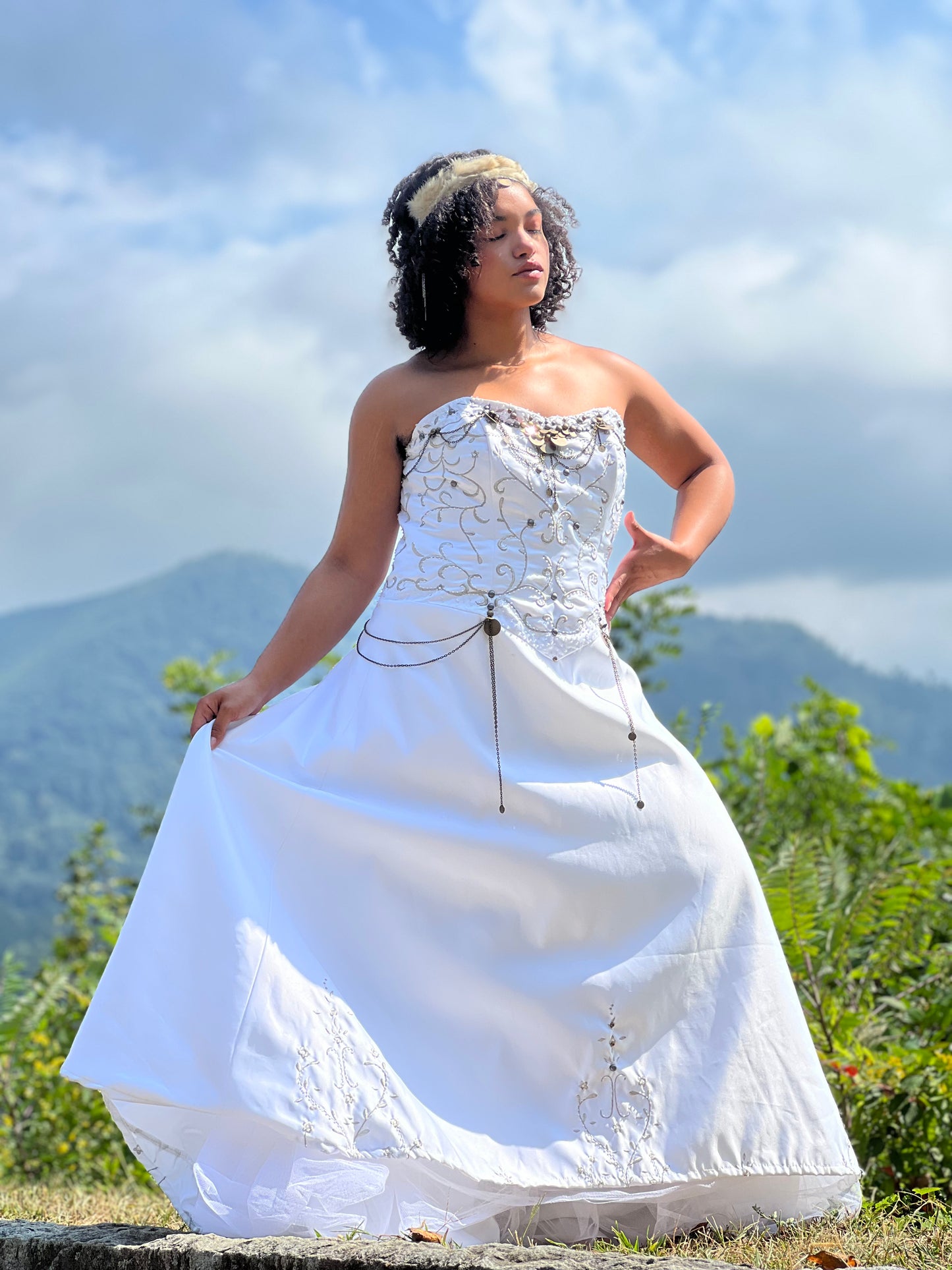 The Chained Moon Ball Gown