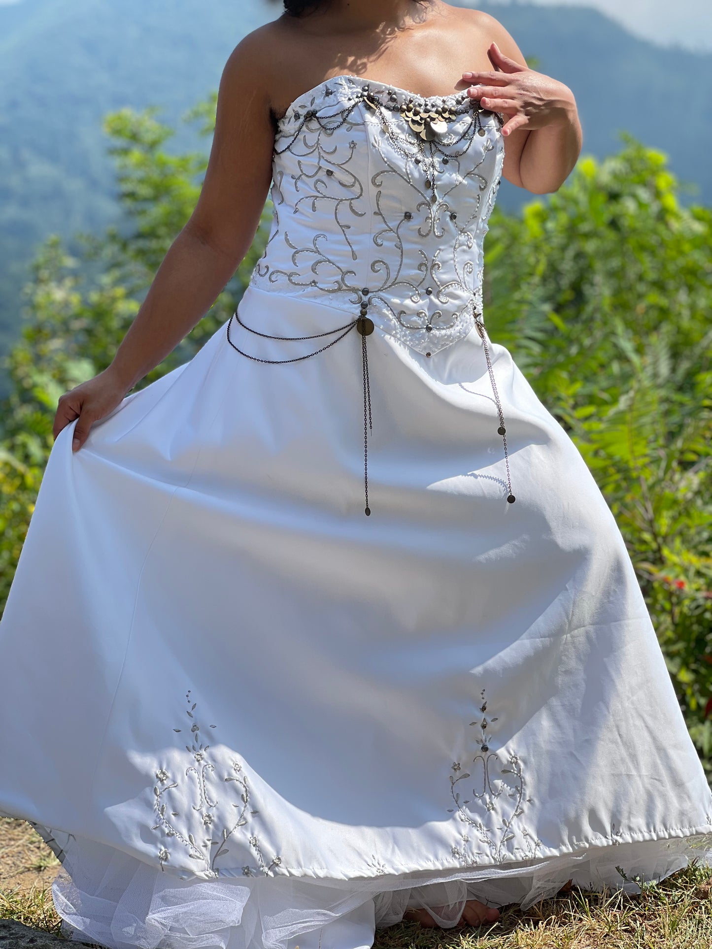 The Chained Moon Ball Gown