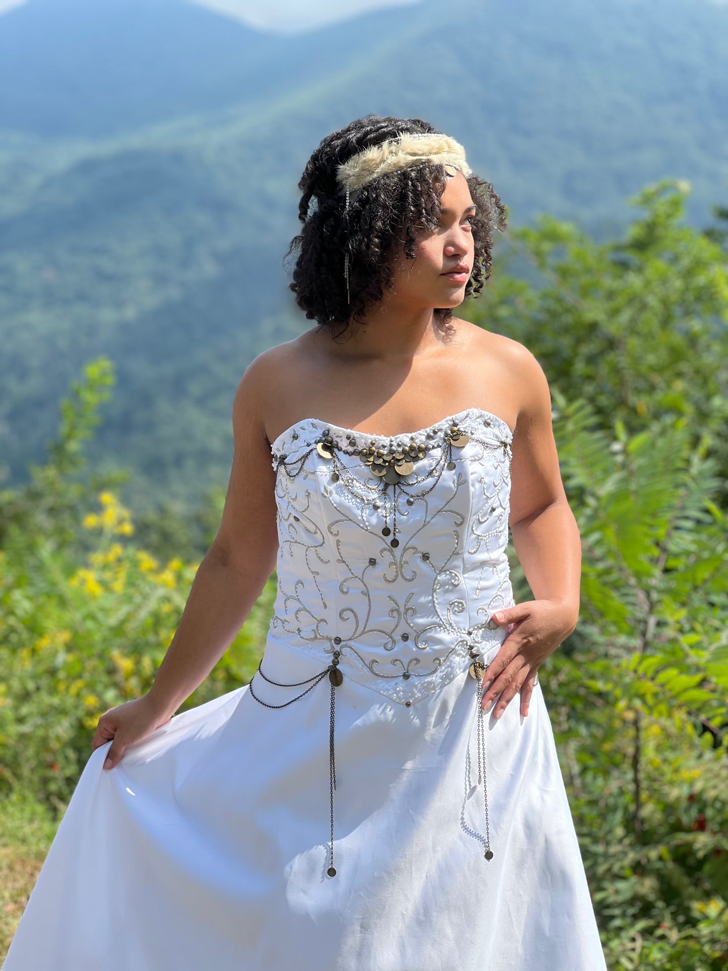 The Chained Moon Ball Gown
