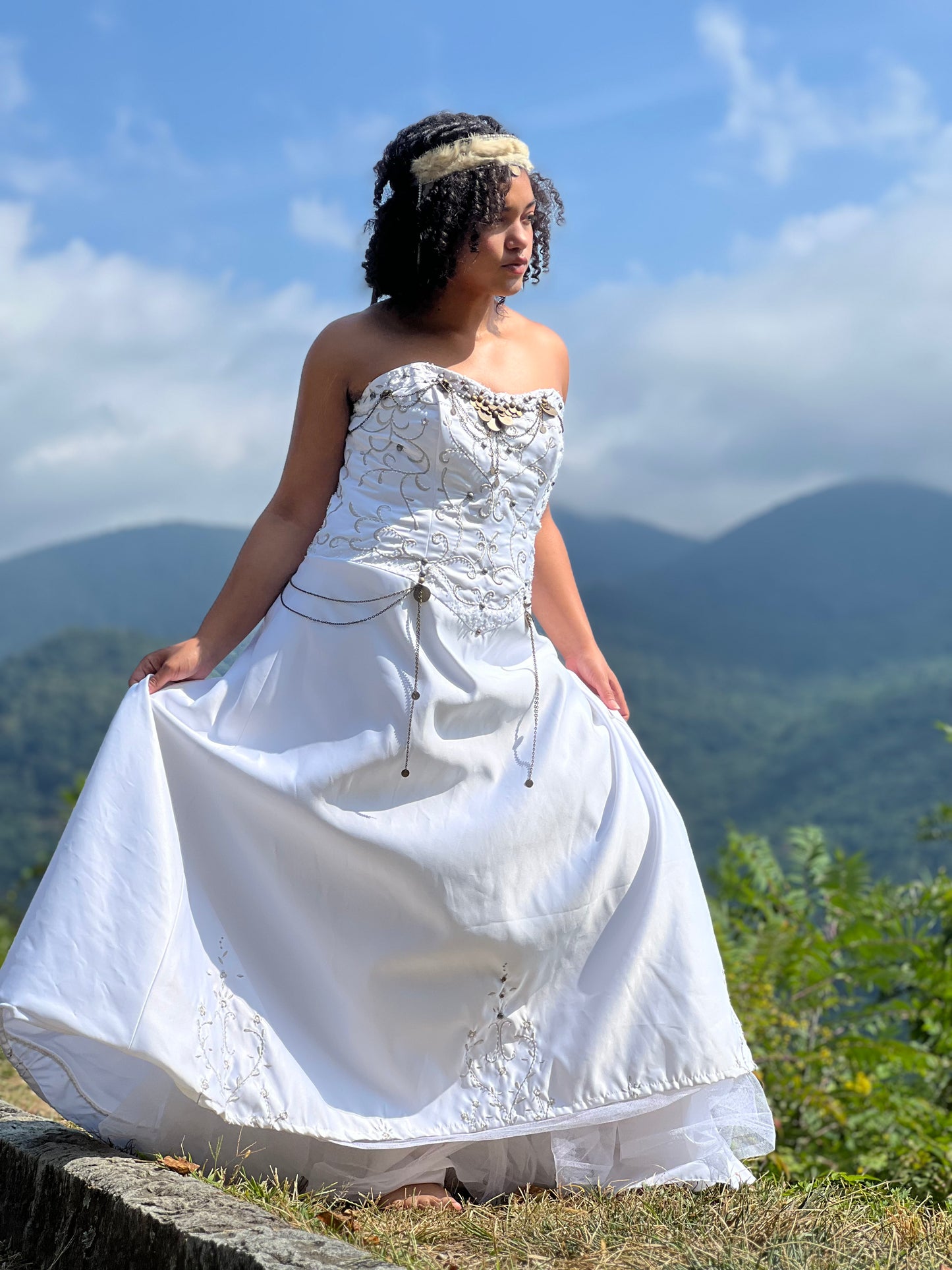 The Chained Moon Ball Gown
