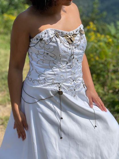 The Chained Moon Ball Gown