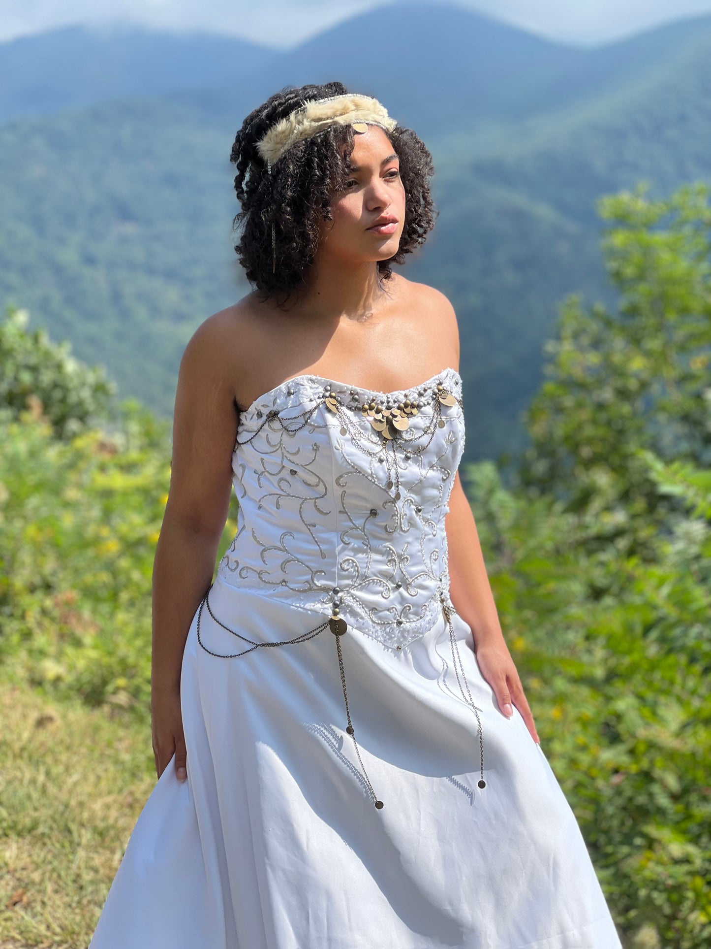 The Chained Moon Ball Gown