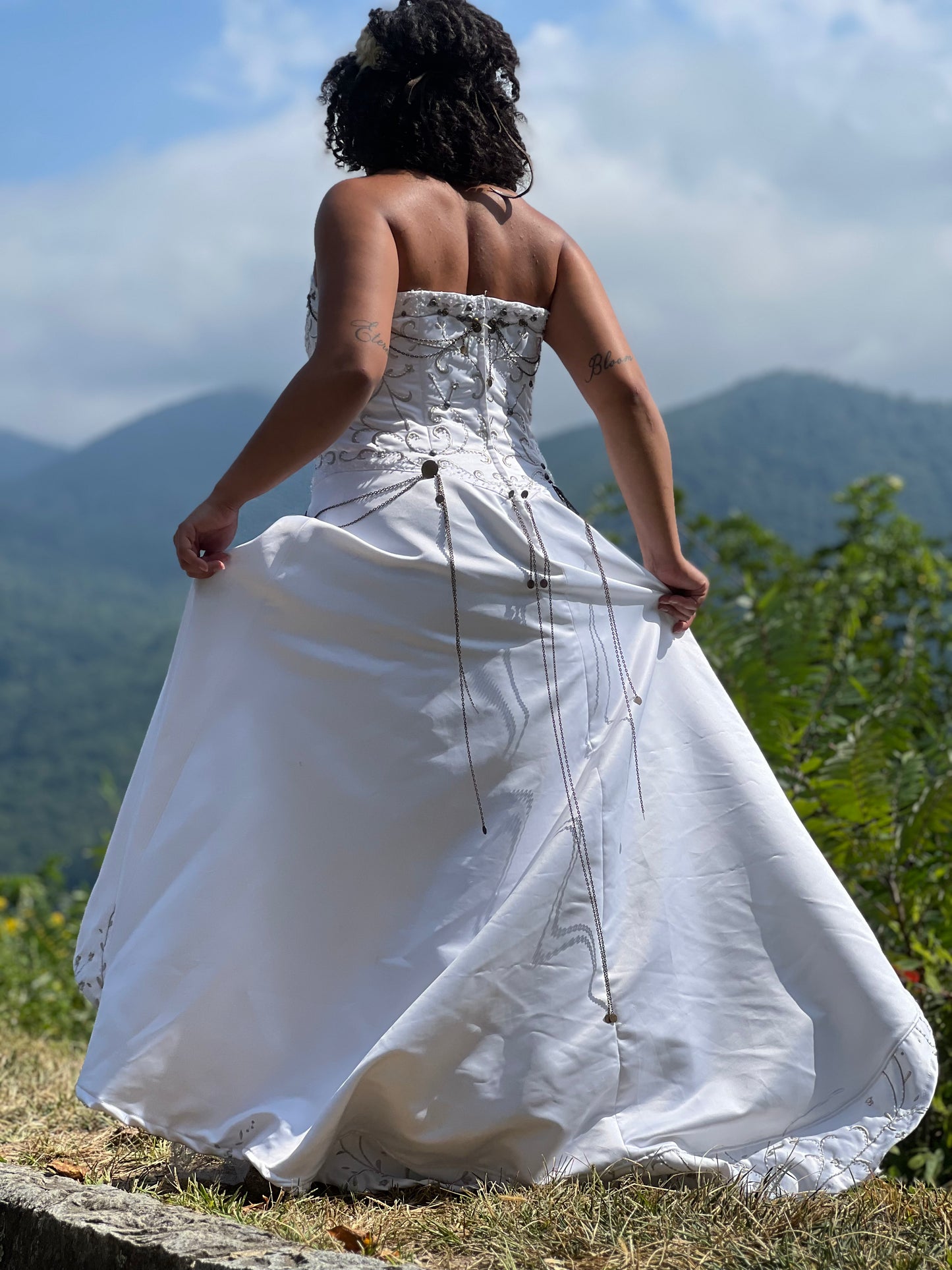 The Chained Moon Ball Gown
