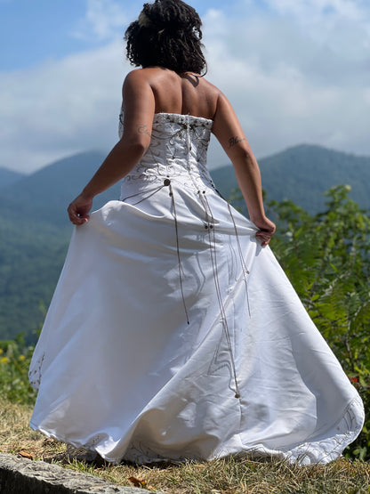 The Chained Moon Ball Gown